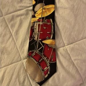 Musical Drum Set Necktie